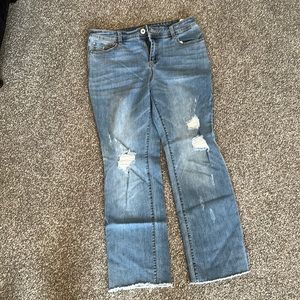 Inc straight leg jean